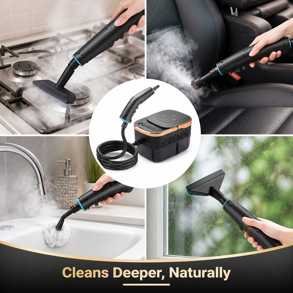 SteamForce™ — Portable Steam Cleaner