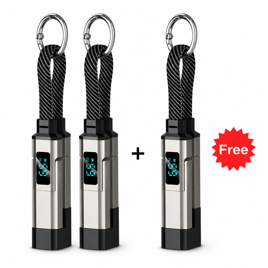 PowerLoop™ — Portable Keychain Power Bank