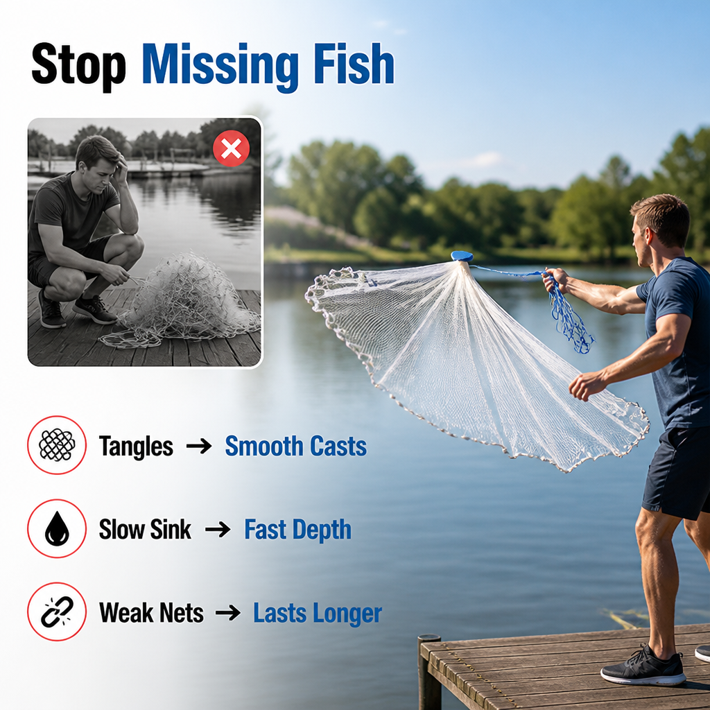 CastPro™ — Bigger Nets, Better Catches