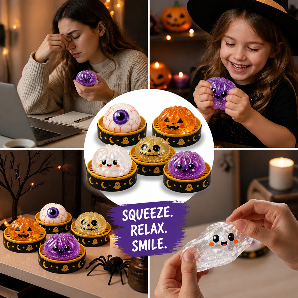 SpookySquish™ — Squeeze, Relax, and Unwind