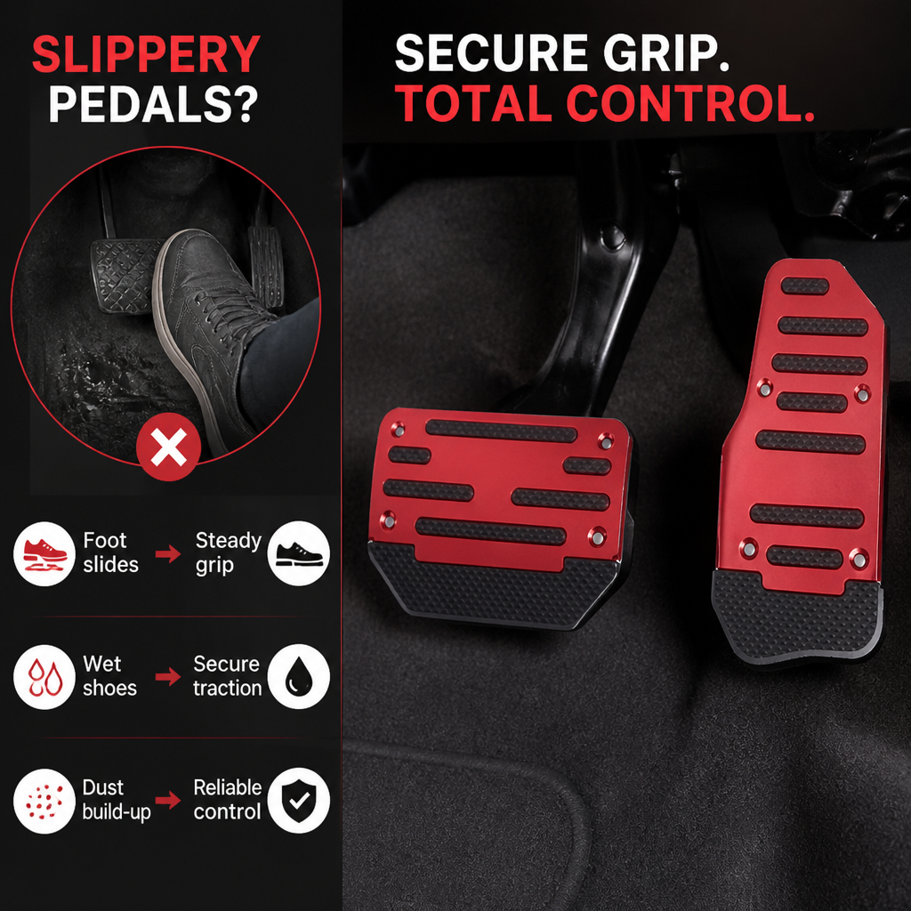 PedalPro™ — Enhanced Grip Pedal Covers