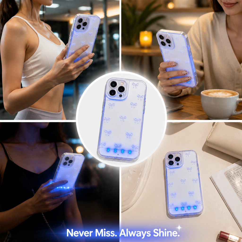 GlowCase™ — LED Light-Up Phone Case