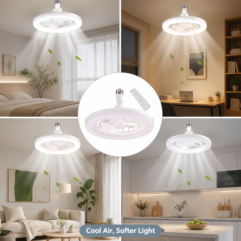 Breezelle™ — LED Fan Light Fixture
