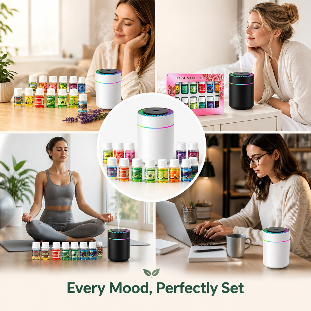 ScentNest™ — Essential Oil Collection Holder