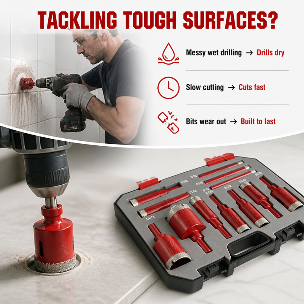 Drillora™ — Multi-Purpose Drill Bit Set