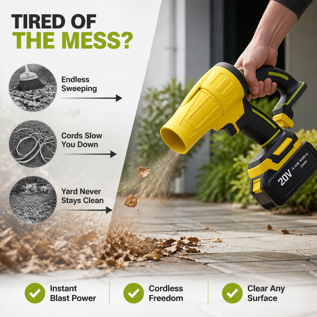 YardForce™ — High-Power Leaf Blower