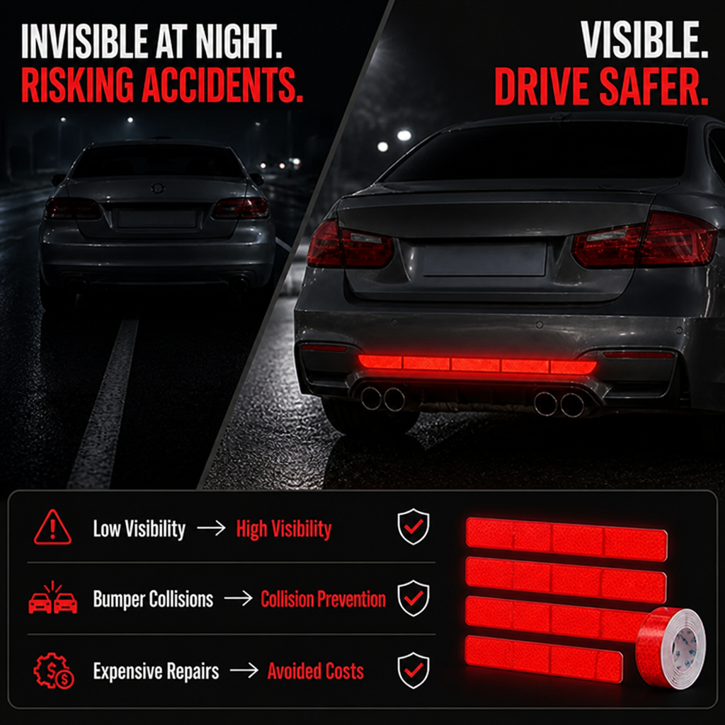 DriveBright™ — Reflective Vehicle Safety Strip
