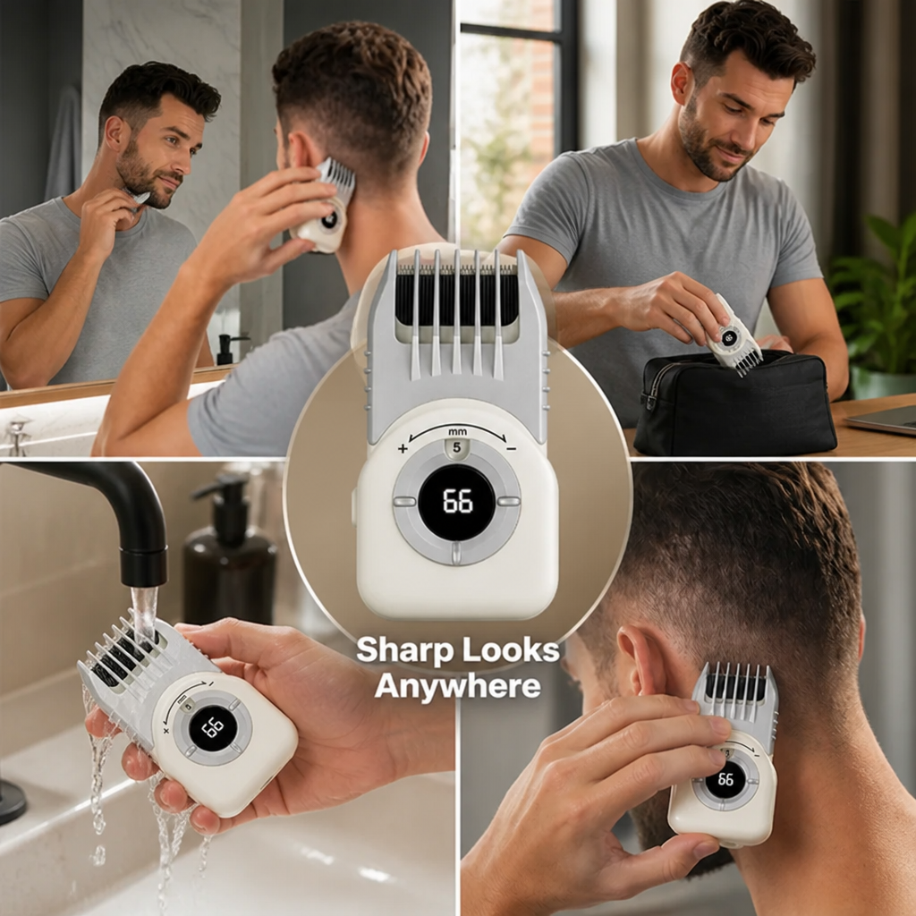 TrimPro™ — Adjustable Precision Hair Clipper