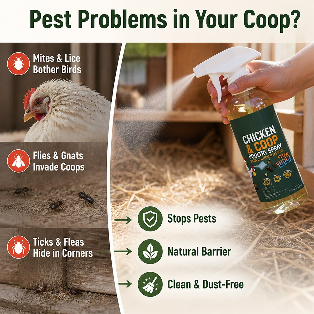 PoultryProtect™ — Chicken Coop Care Spray