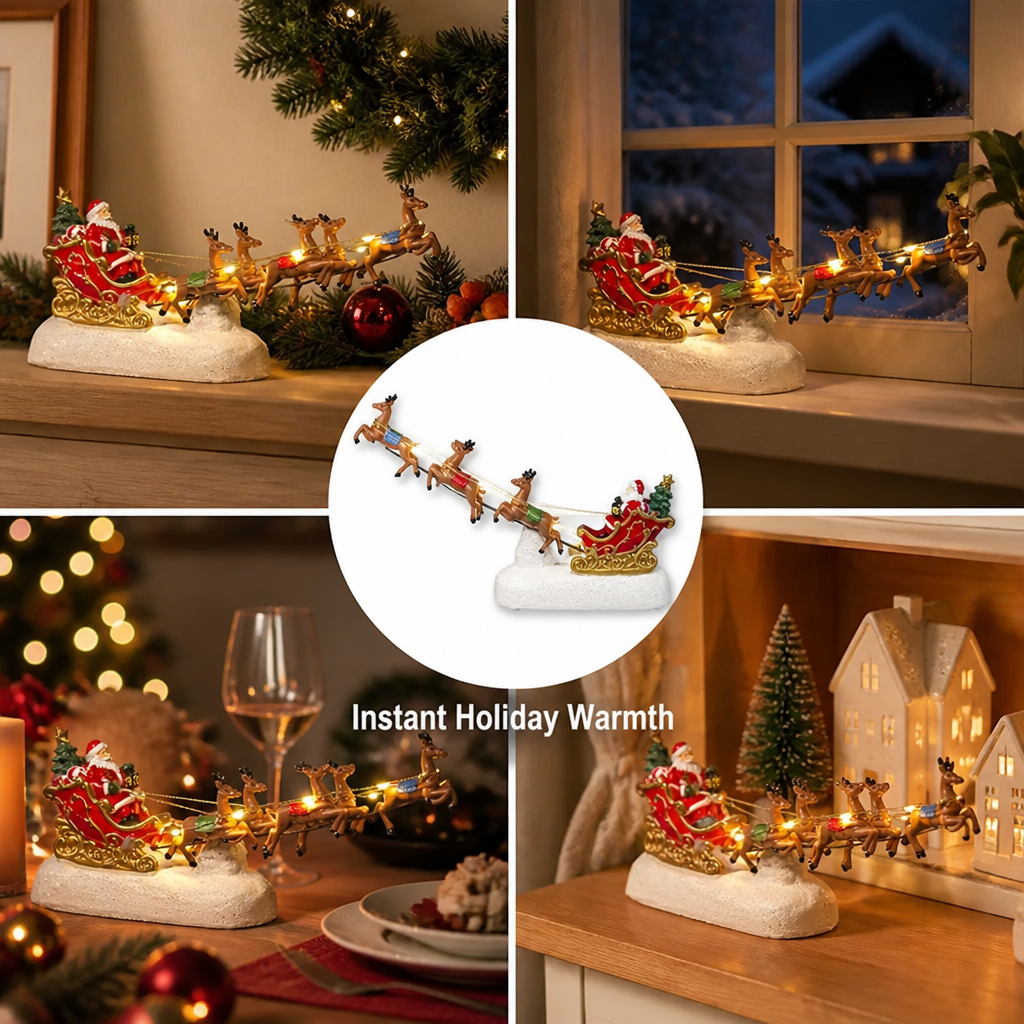 MerryGlow™ — Christmas Reindeer Tabletop Lights