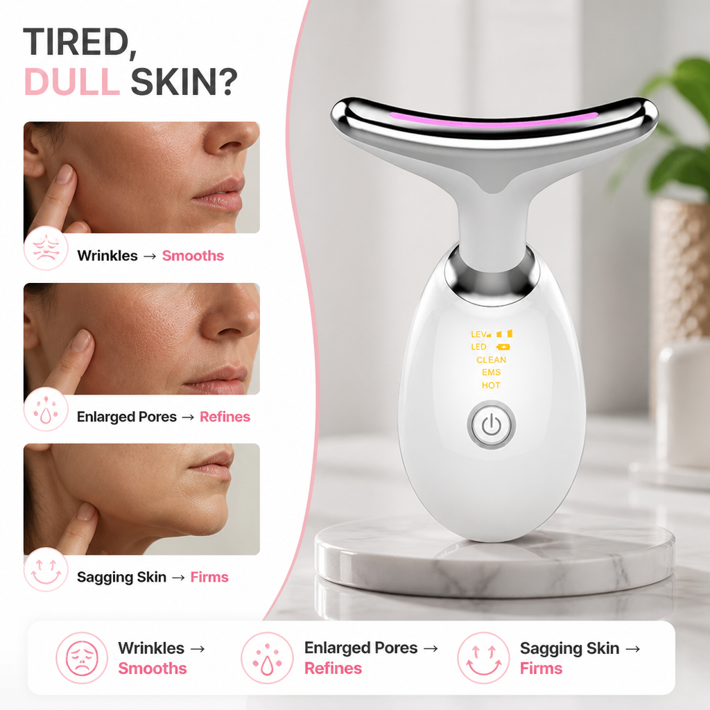 GlowContour™ — At-Home Facial Massage Device