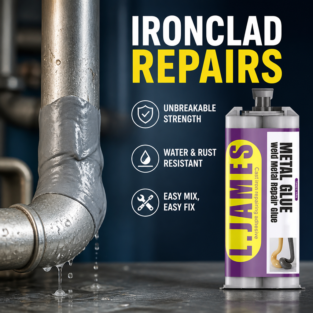 IronBond™ Metal Repair Adhesive — Strong, Lasting Fixes
