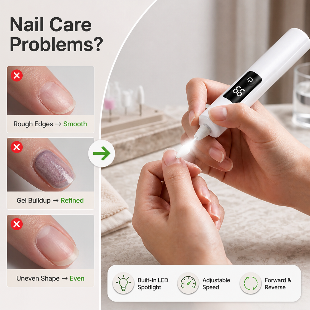 NailGlow™ — Electric Nail Polishing Pen