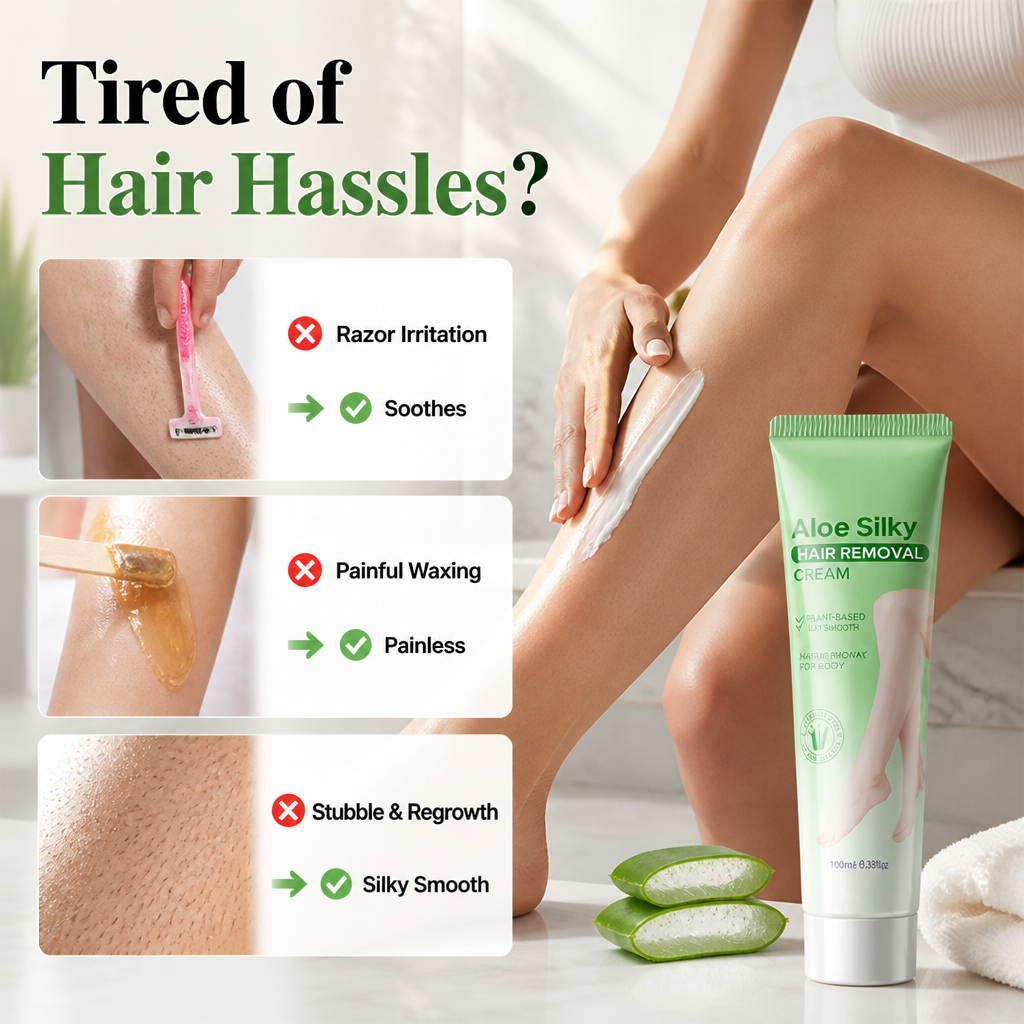 AloeSilk™ — Soothing Aloe Body Cream
