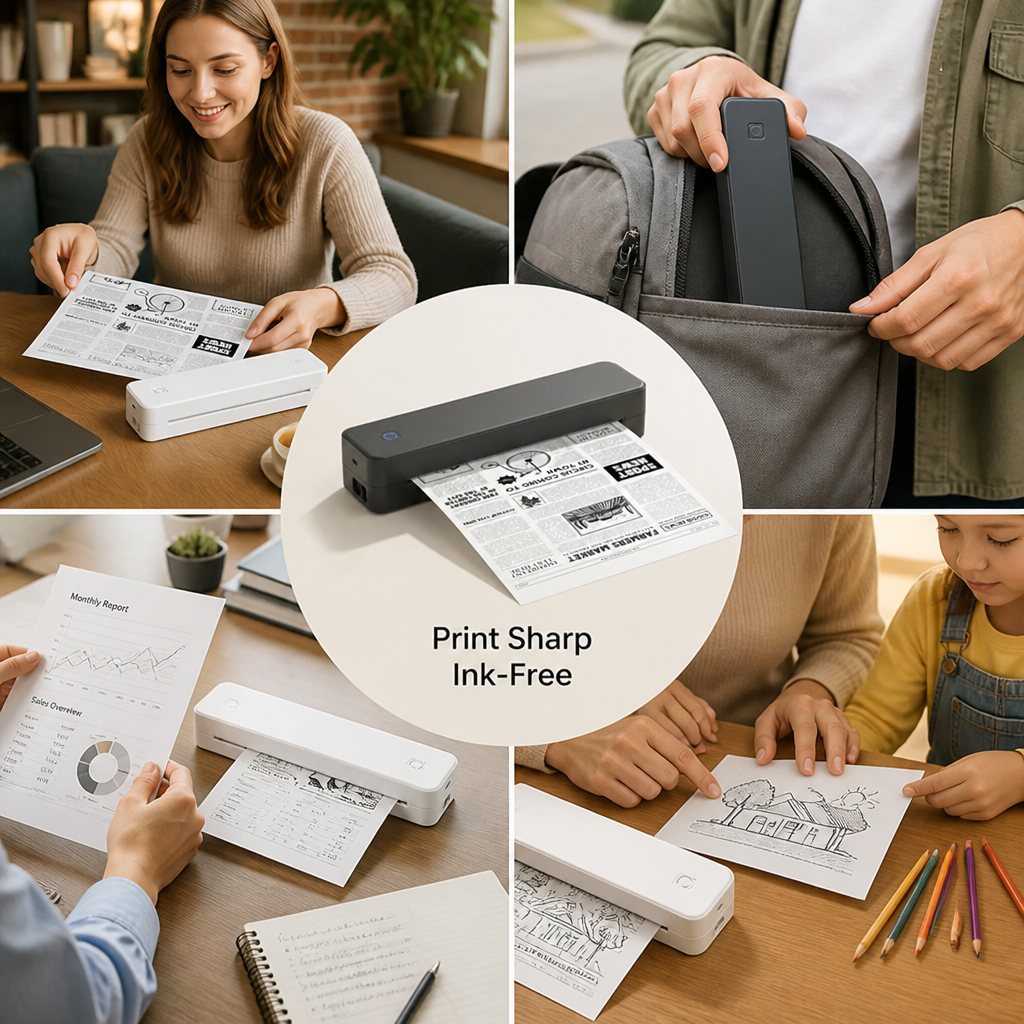QuickPrint™ — Portable Inkless Printer