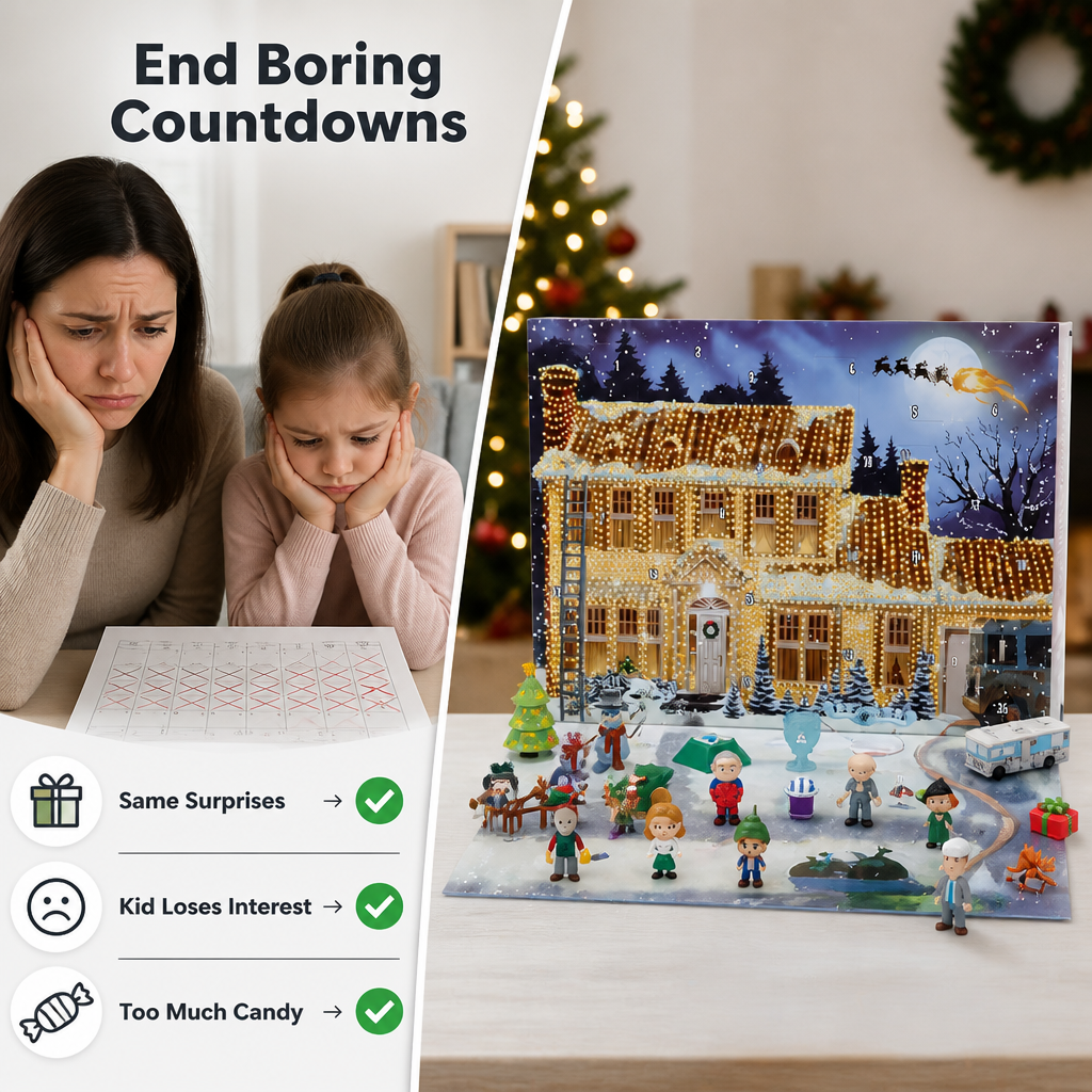WinterVillage™ — Christmas Village Puzzle Set