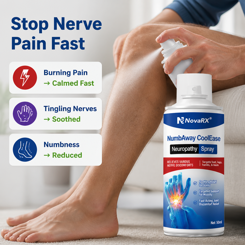NerveCalm™ — Fast-Acting Nerve Relief Spray