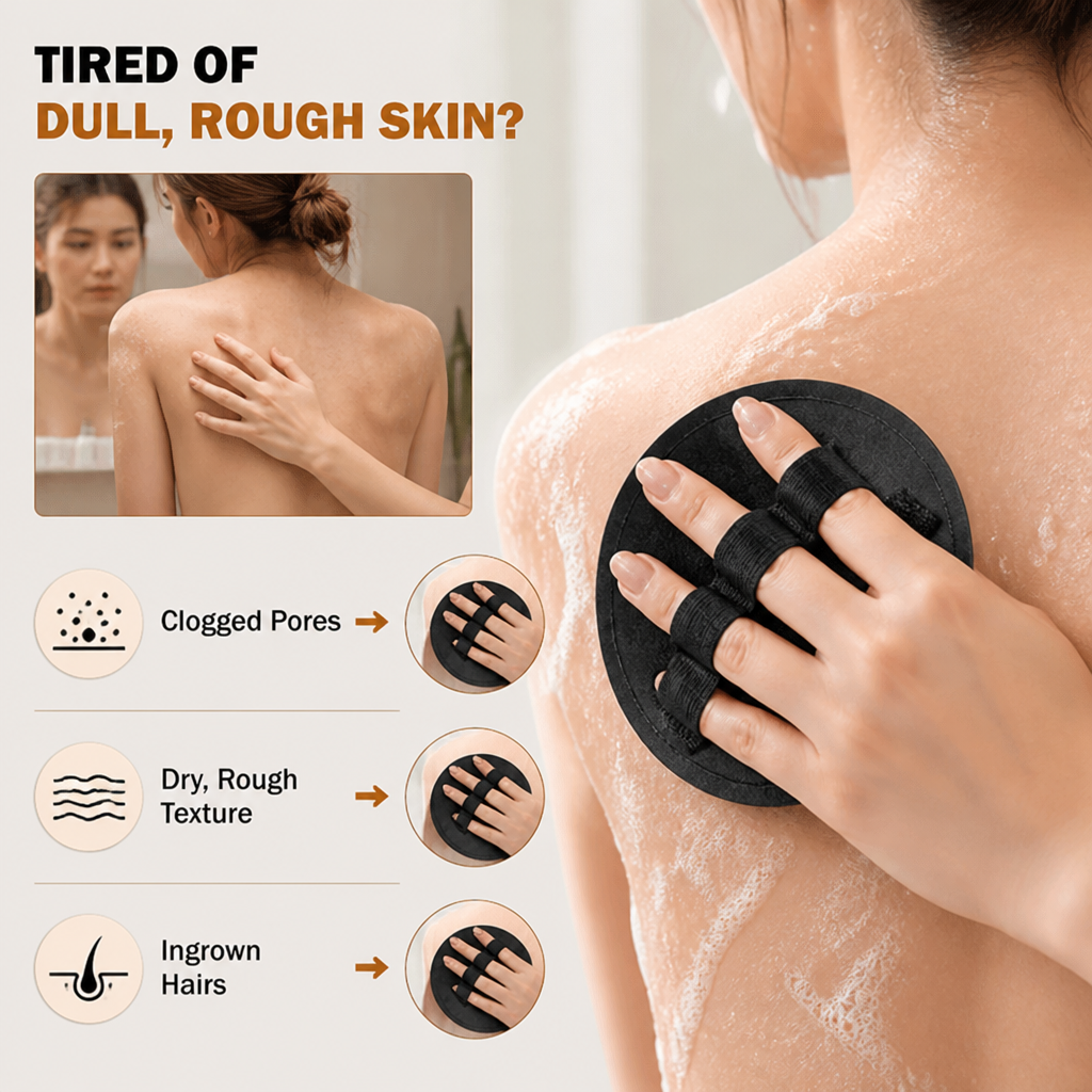 ScrubMate™ — Back & Body Exfoliating Scrubber