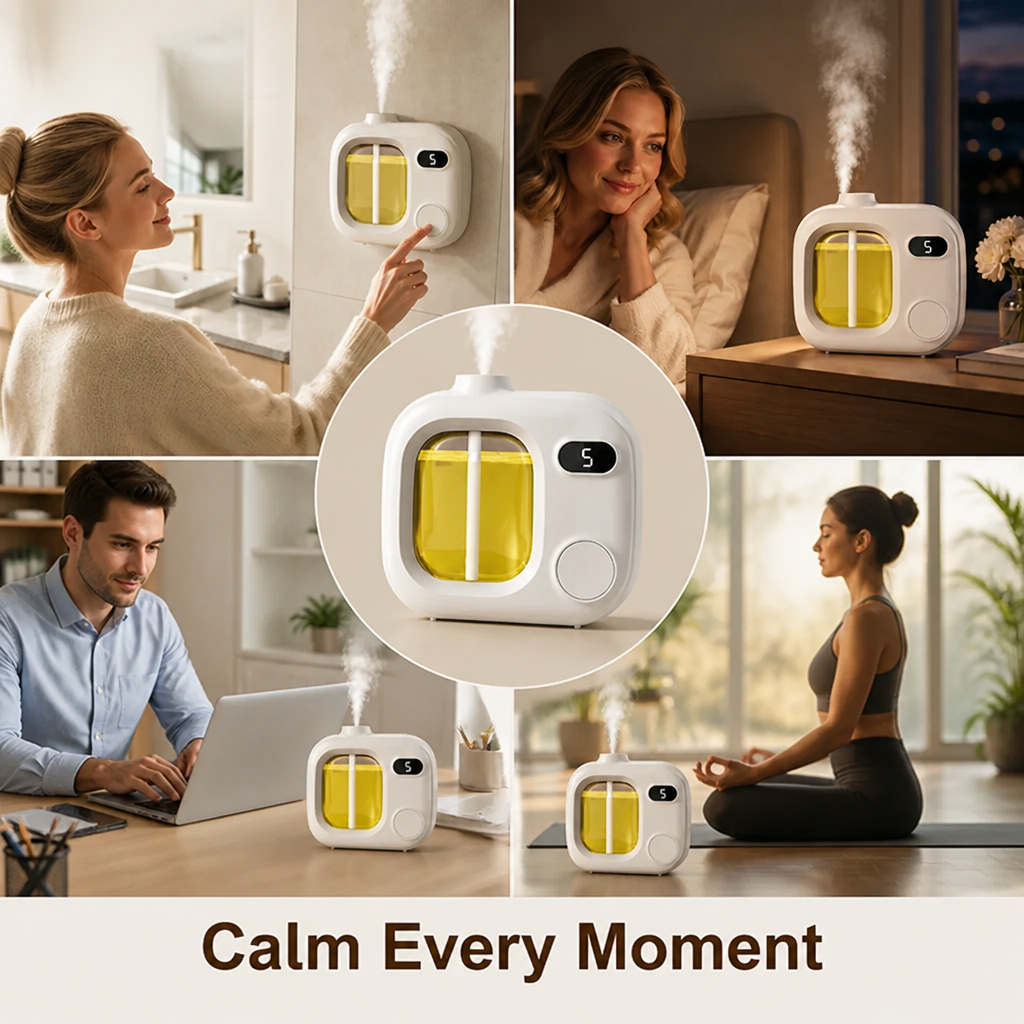 MistGlow™ — Personal Aromatherapy Diffuser