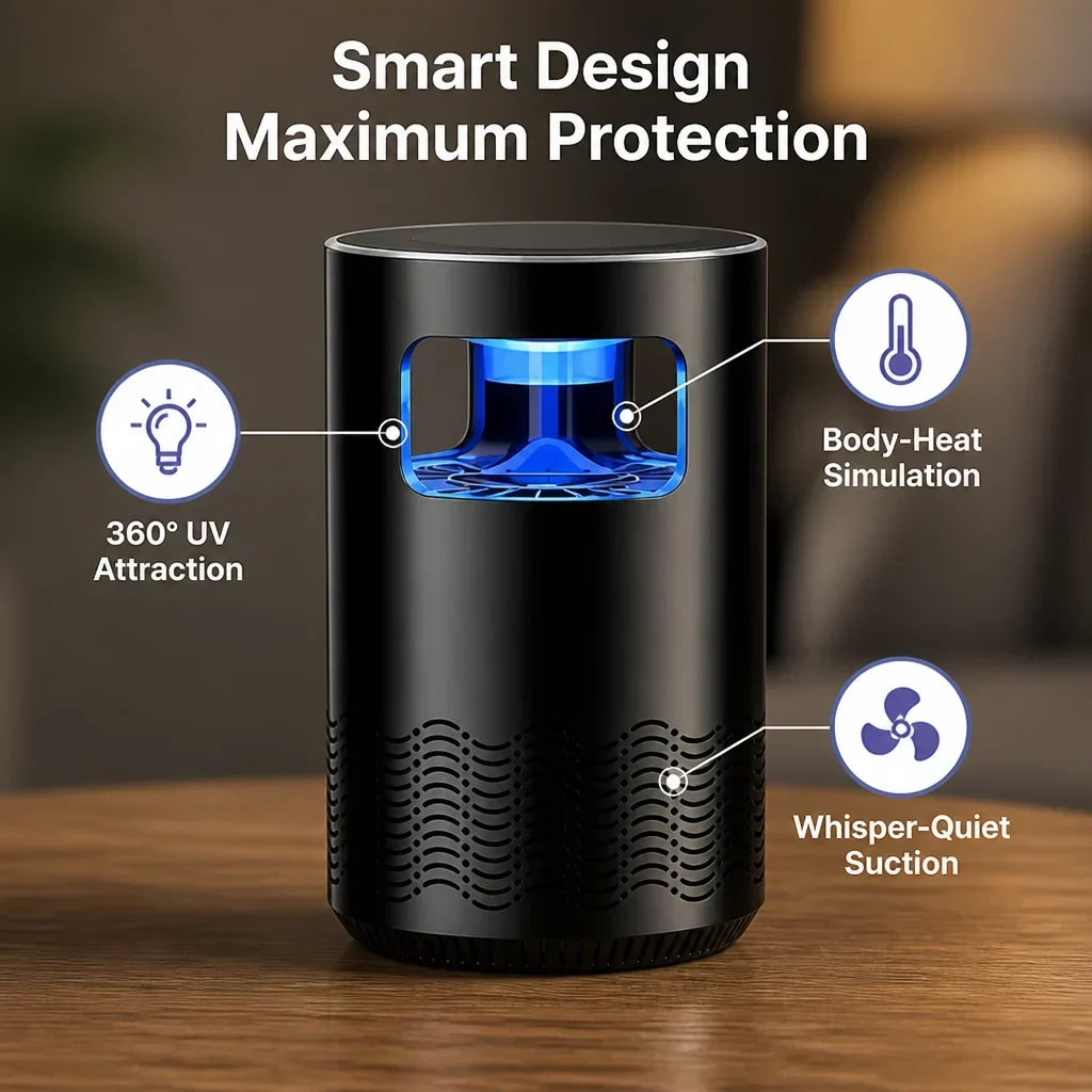 BugShield™ — Indoor Mosquito Protection Lamp