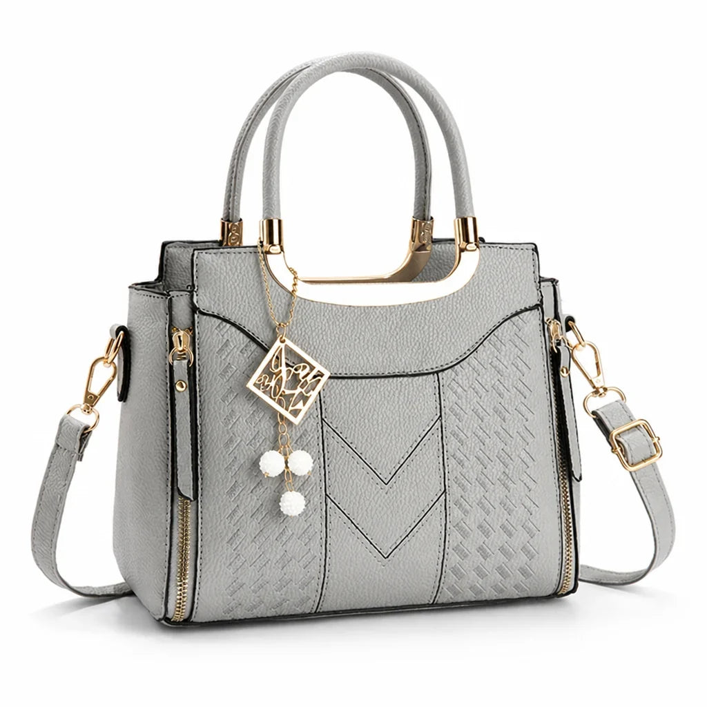 Glamora™ — Classic Quilted Fashion Handbag