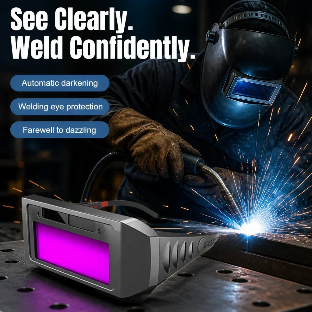 ArcShield™ — Auto-Darkening Welding Eye Protector