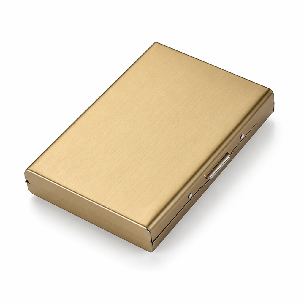 SlimVault™ — Ultra-Thin RFID Card Wallet