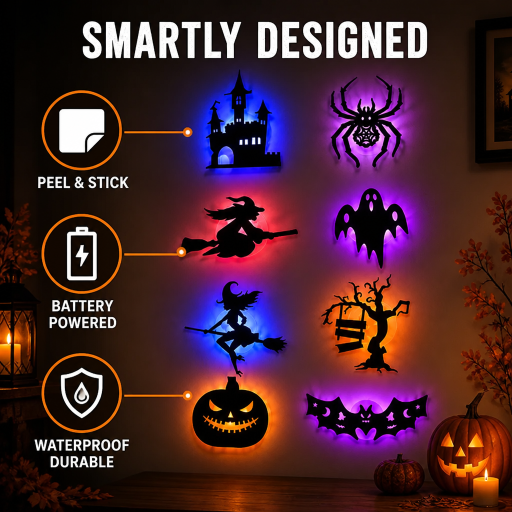 SpookyGlow™ — Instant Halloween Magic for Any Space