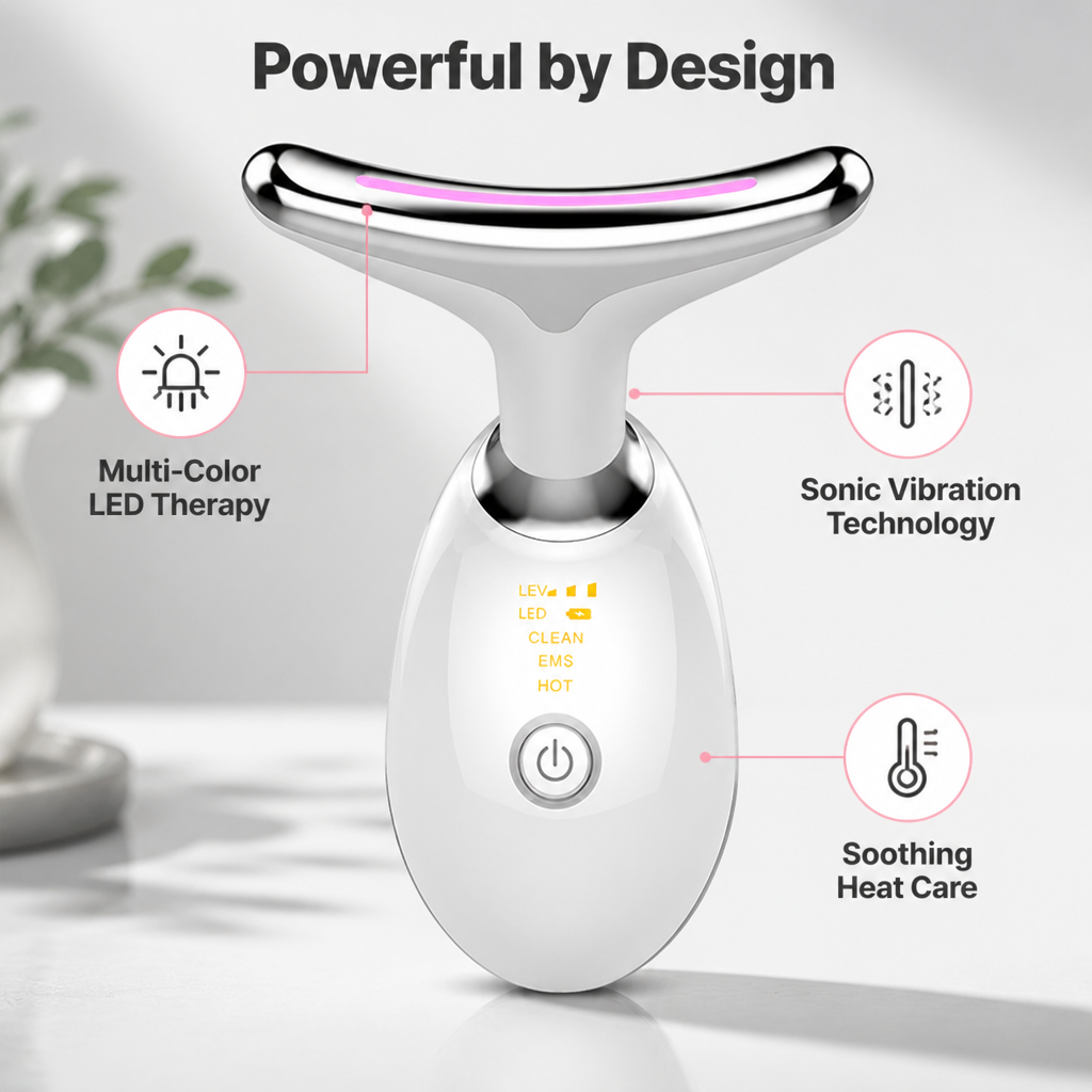 GlowContour™ — At-Home Facial Massage Device