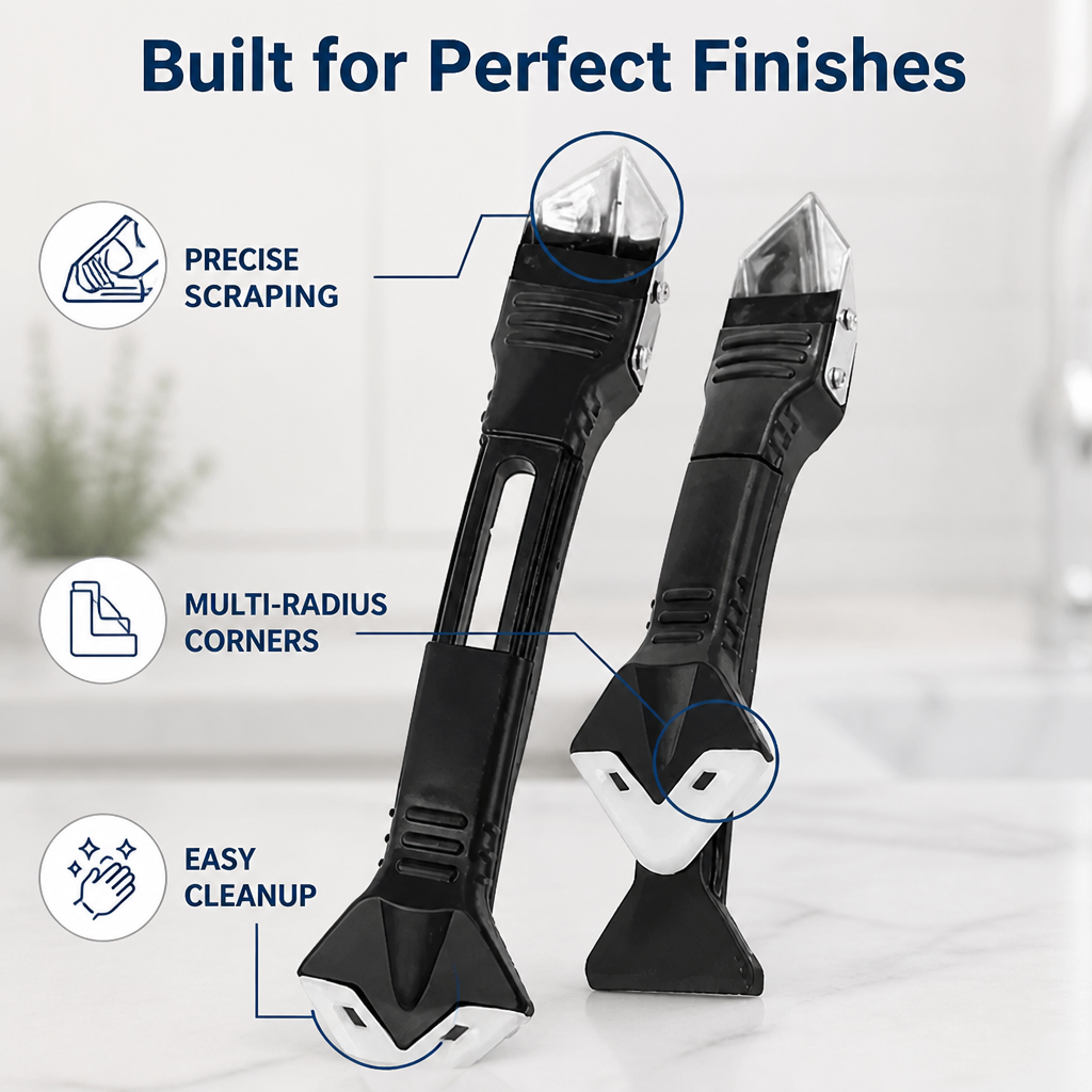 SealSmooth™ — Effortless Caulk Removal for Clean, Precise Finishes