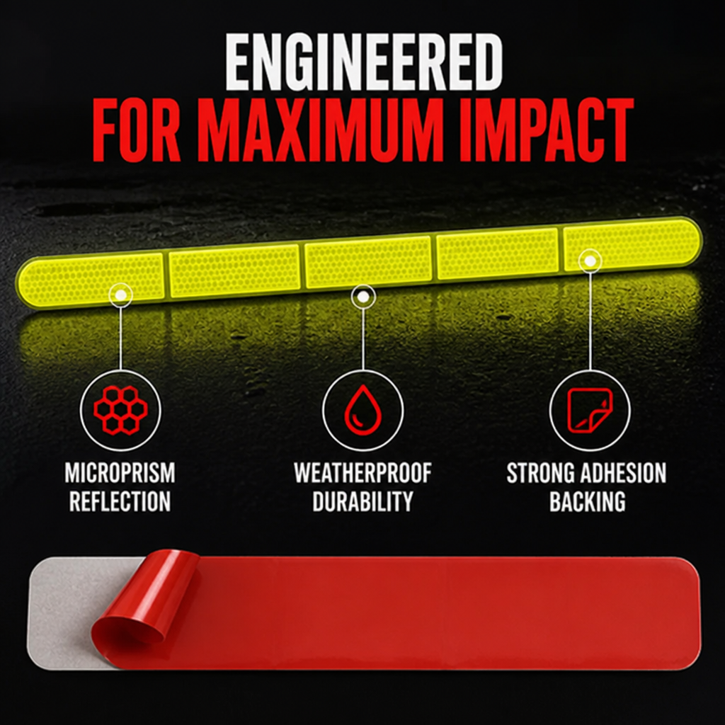 DriveBright™ — Reflective Vehicle Safety Strip