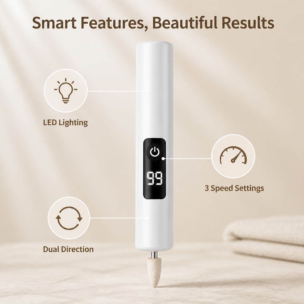 NailGlow™ — Electric Nail Polishing Pen