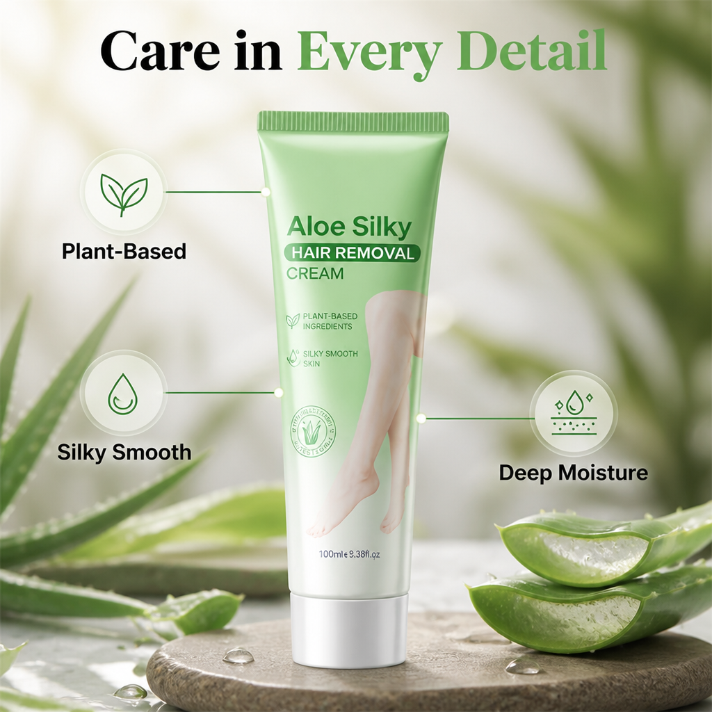 AloeSilk™ — Soothing Aloe Body Cream