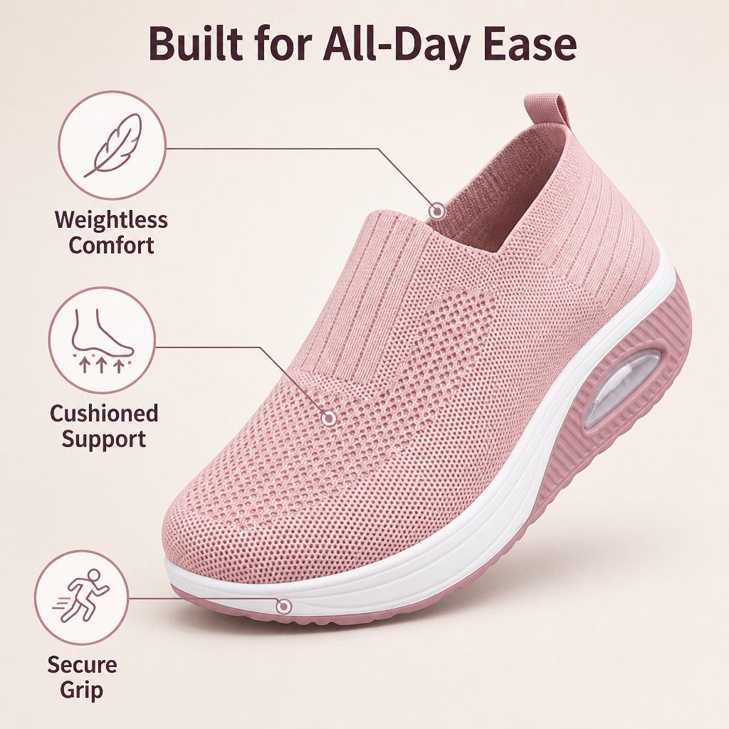 CloudStep™ — Lightweight Comfort for Every Step