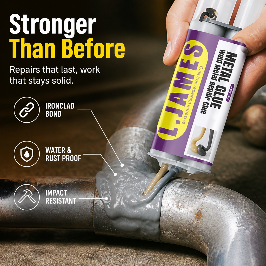 IronBond™ Metal Repair Adhesive — Strong, Lasting Fixes