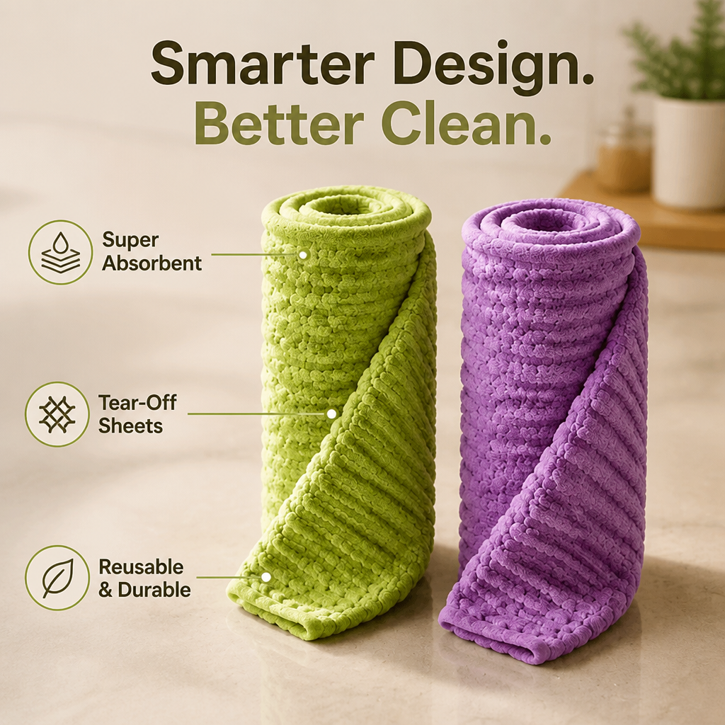 CleanSwipe™ — Effortless Everyday Cleaning with Less Mess