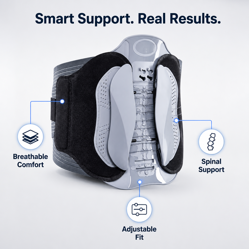 PosturePro™ — Adjustable Back Support Brace