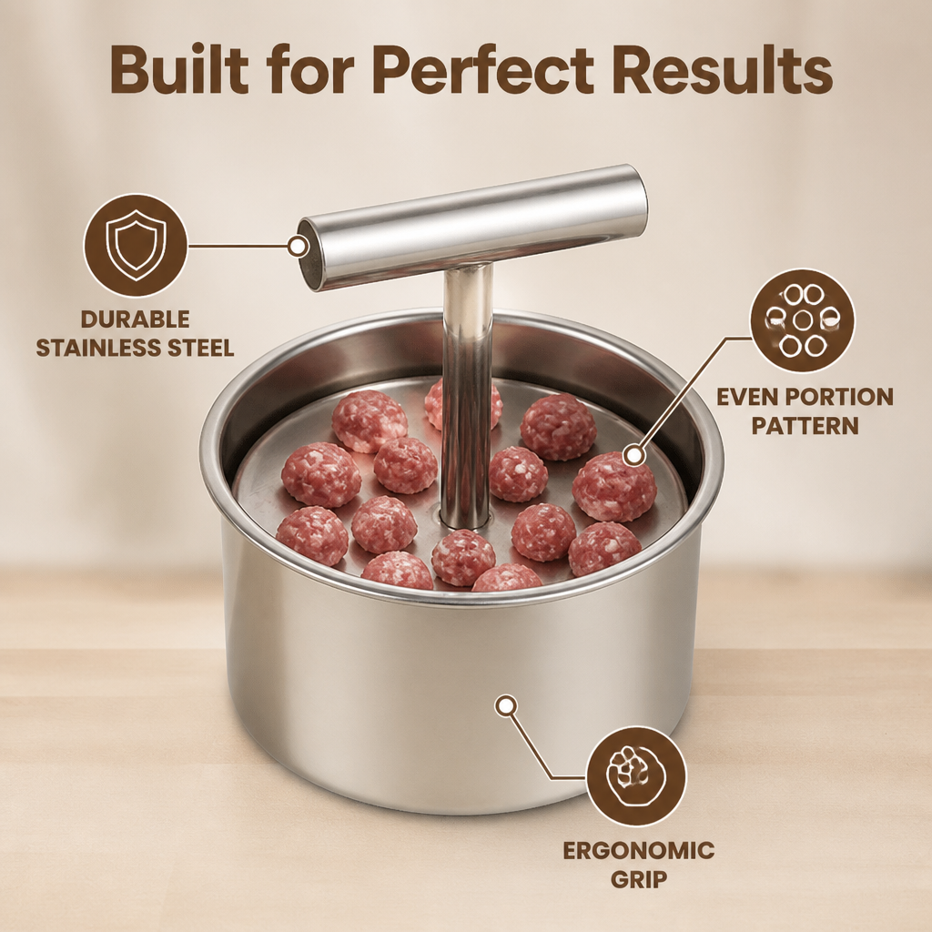 BallForm™ — Quick Meatball Shaping Tool