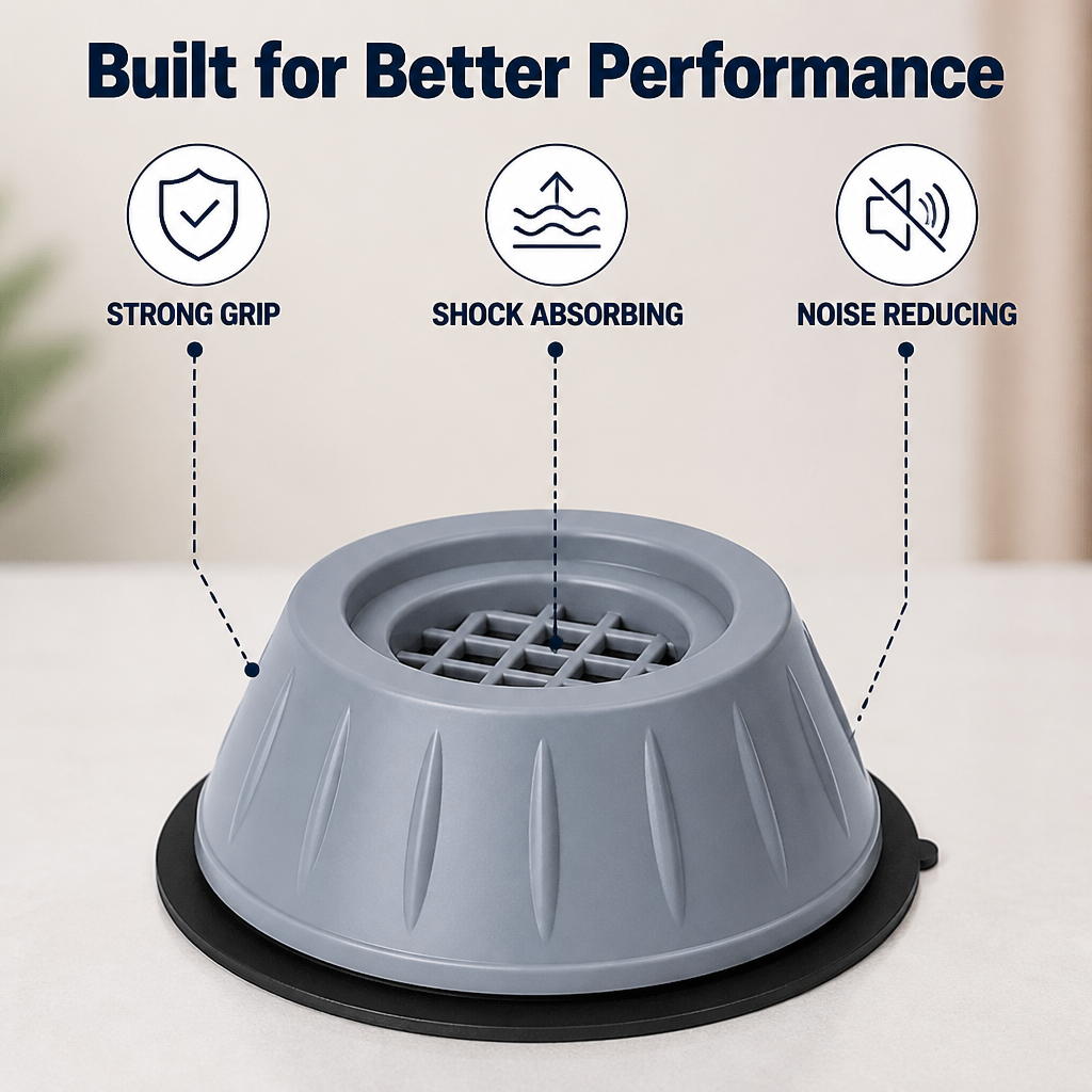 SpinGuard™ — Washing Machine Anti-Vibration Pads