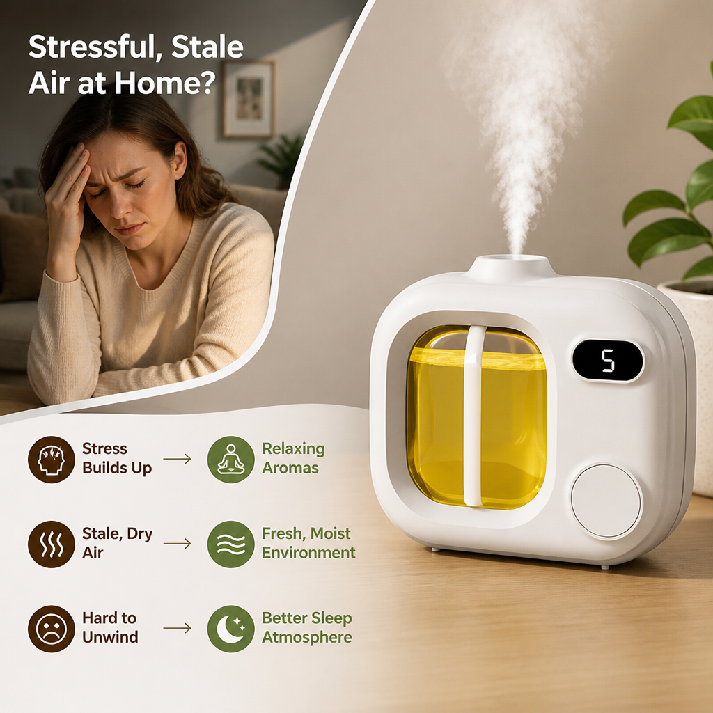 MistGlow™ — Personal Aromatherapy Diffuser