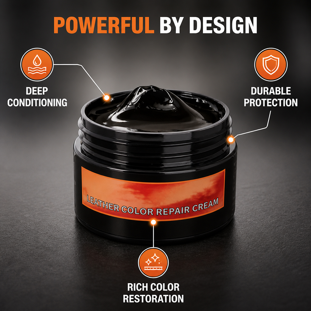 CabinGlow™ Car Interior Leather Restorer — Like-New Interior