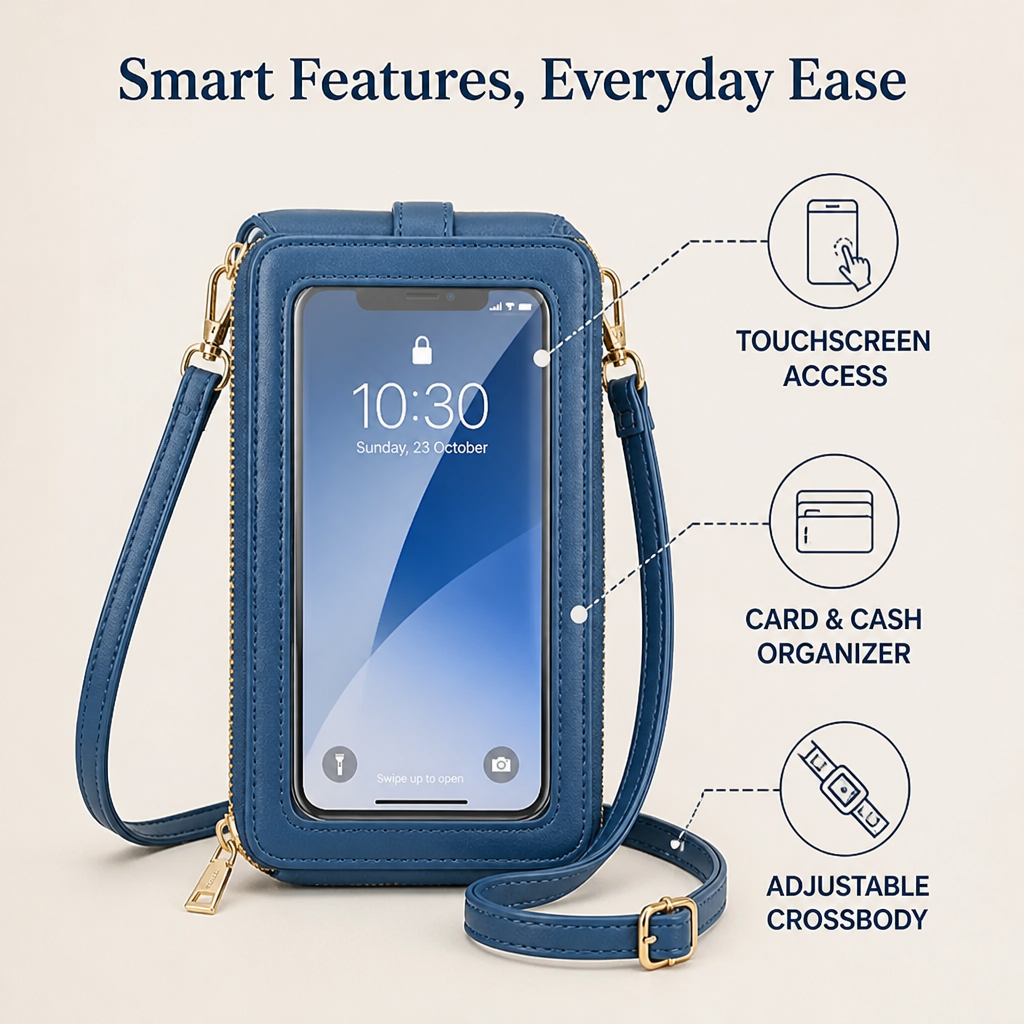 PocketGo™ — Crossbody Phone Holder Bag