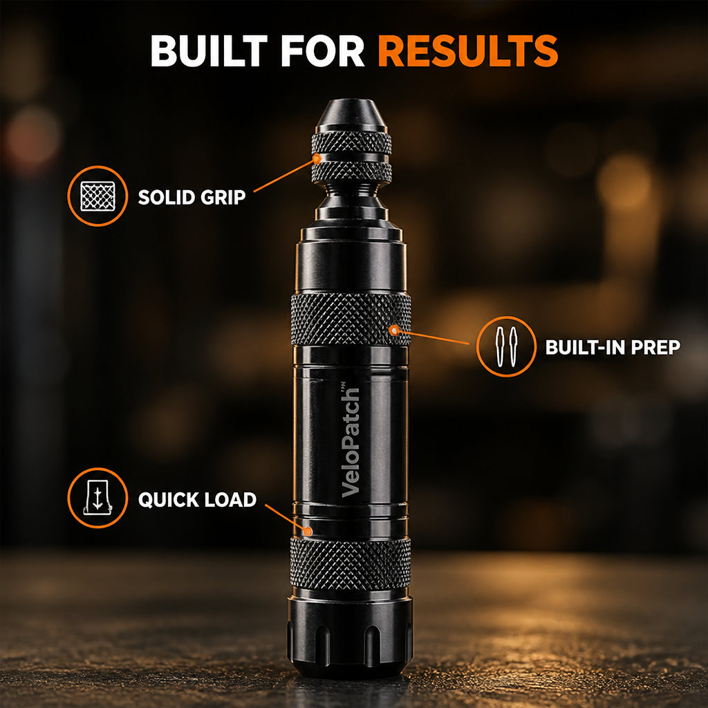 TirePro™ — Portable Tire Repair Inflator