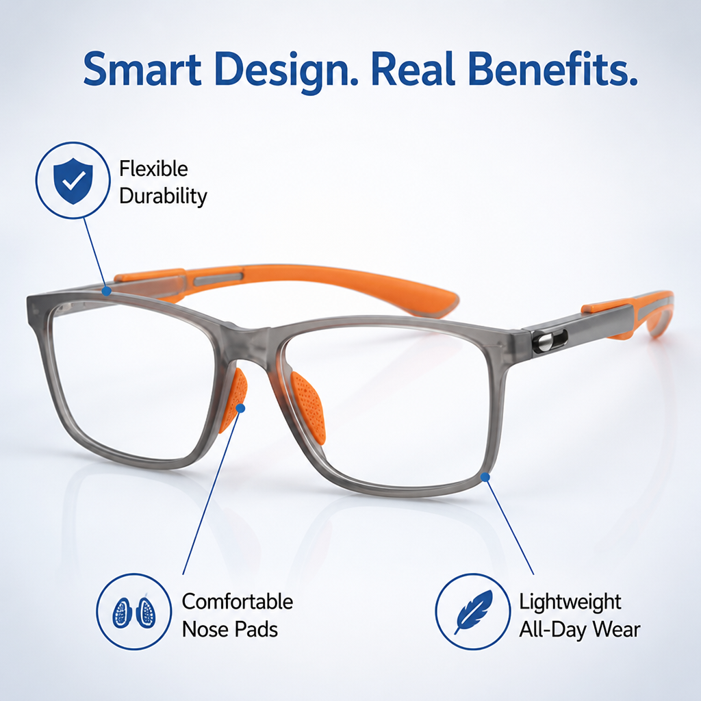 FocusLuxe™ — Smart Lenses, Effortless Reading