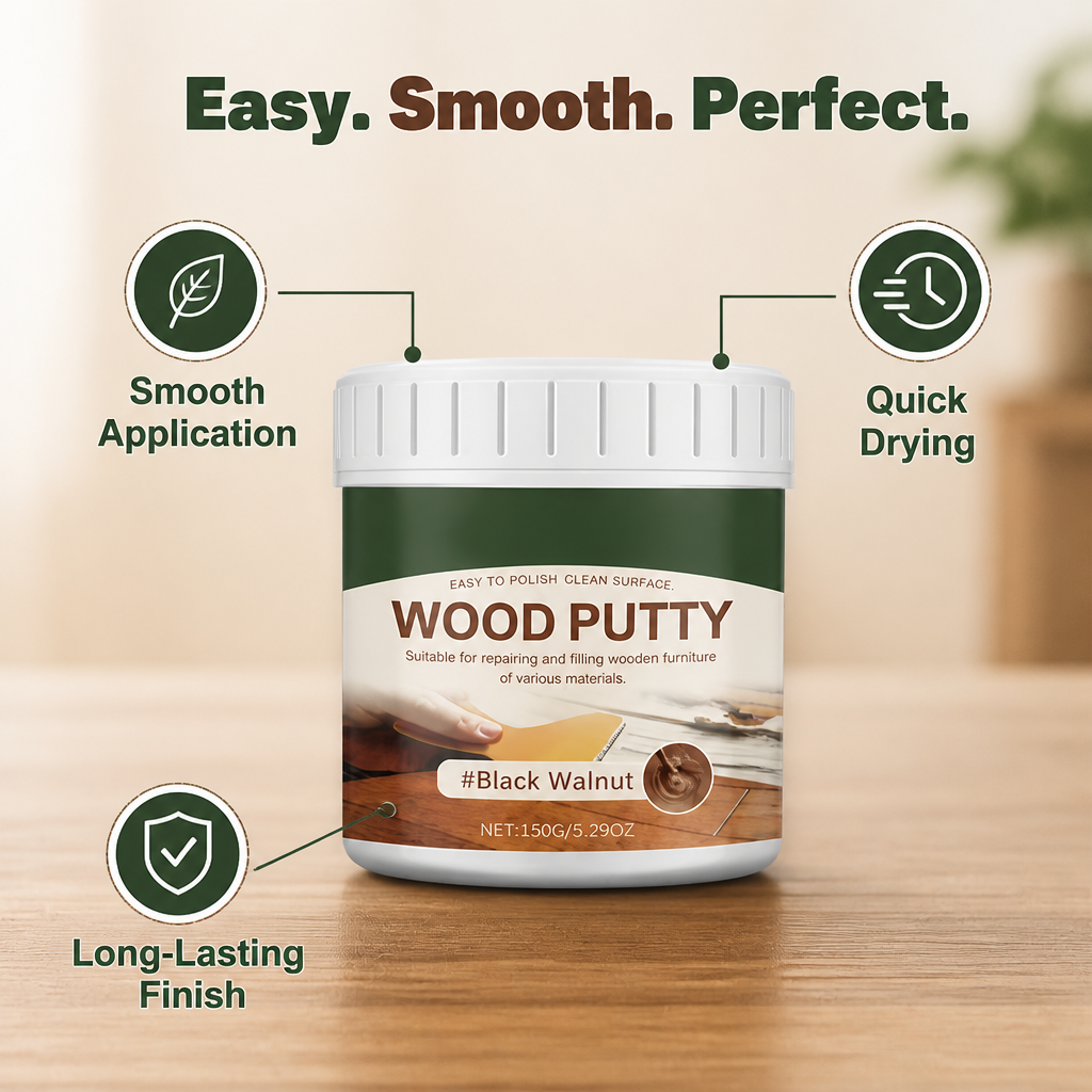 WoodFix™ — Professional Wood Putty Repair Kit
