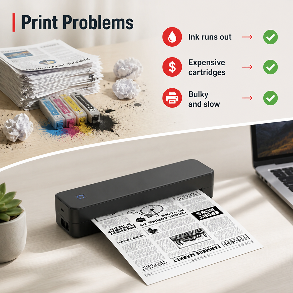 QuickPrint™ — Portable Inkless Printer