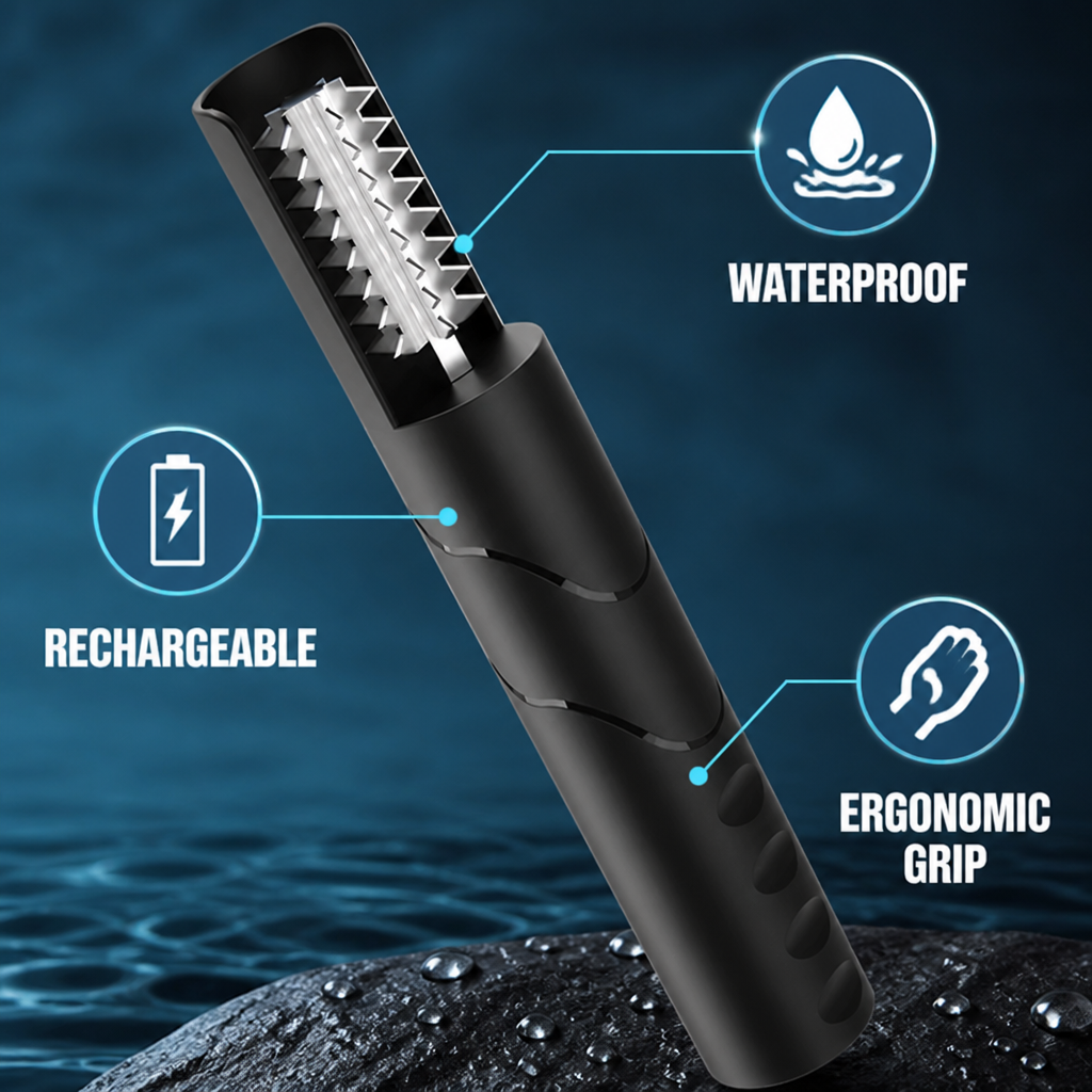 ScaleSwift™ Electric Fish Scaler — Fast, Mess-Free Cleaning