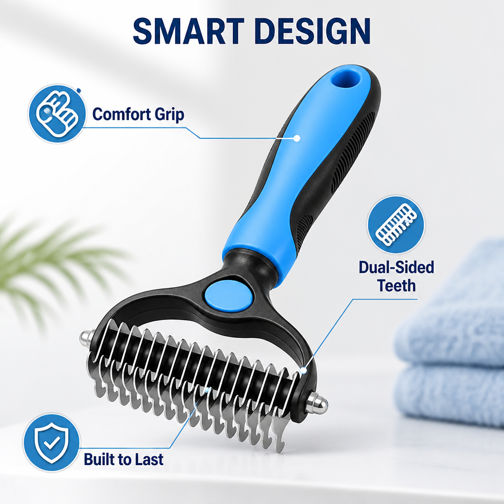 PetBrush Pro™ — Easy Everyday Grooming for Dogs & Cats