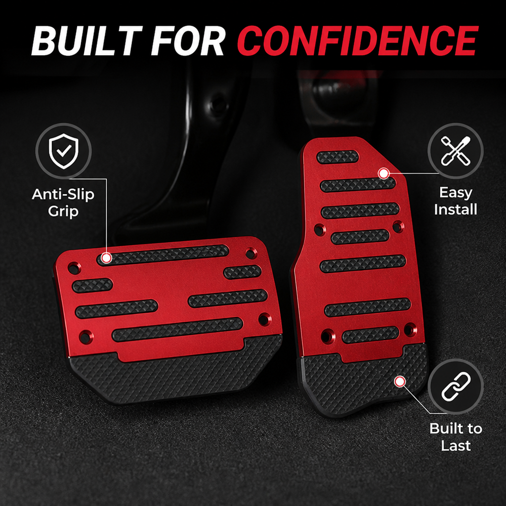 PedalPro™ — Enhanced Grip Pedal Covers