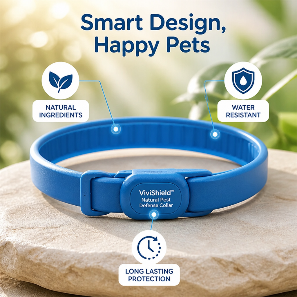 PawGuard™ Natural Pest Defense Pet Collar — Months of Protection